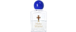 2-1/2 oz. CLEAR HOLY WATER BOTTLE